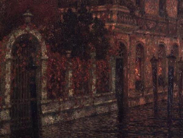 Velencei csatorna (olaj, vászon) alkotó: Henri Eugene Augustin Le Sidaner