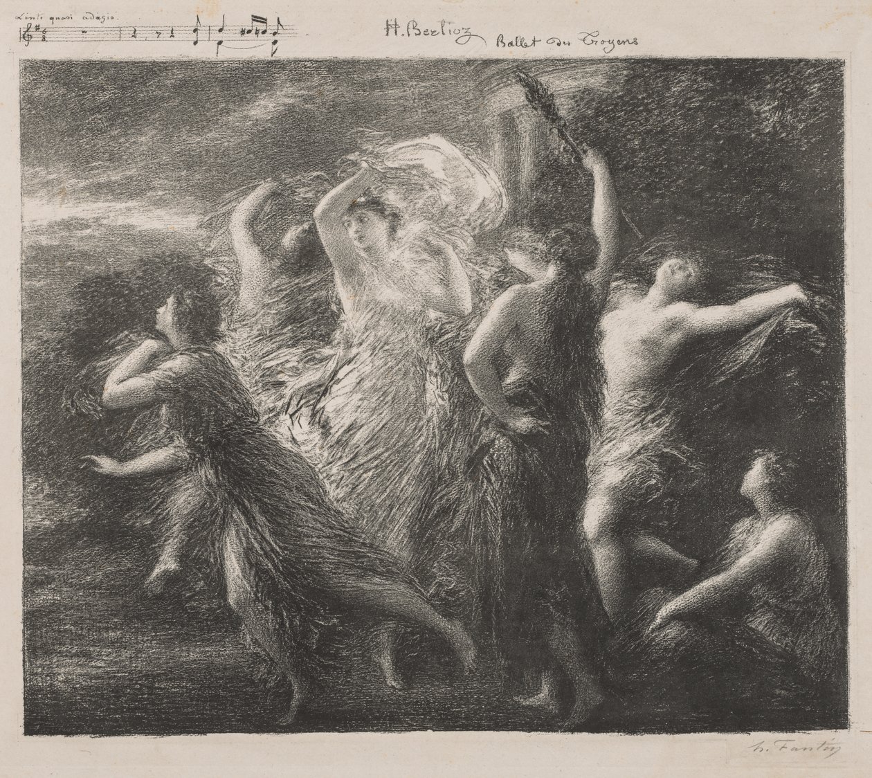 Ballet du Troyons alkotó: Henri Fantin-Latour