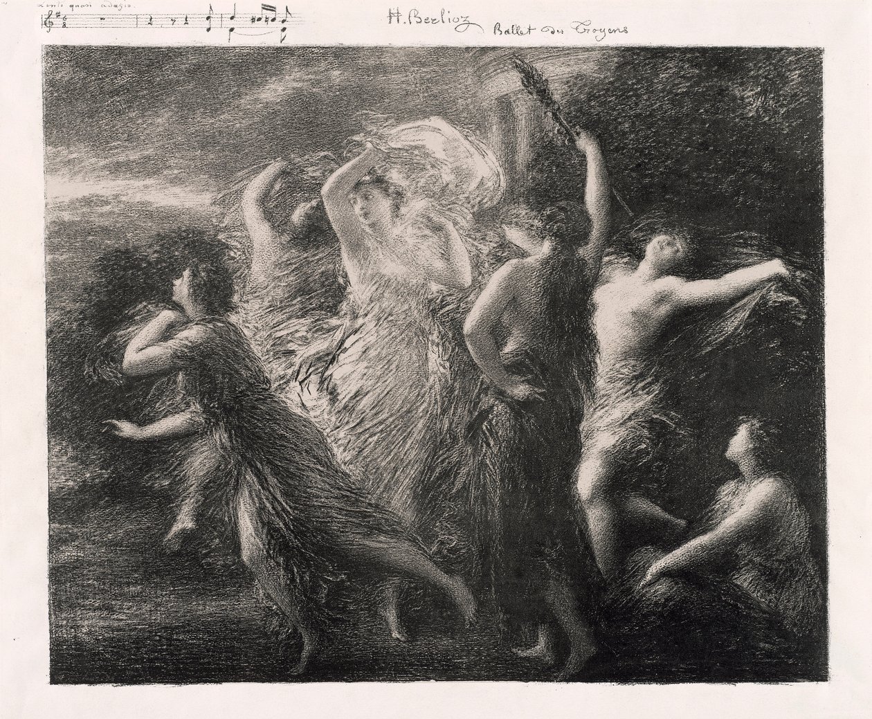 A trójaiak tánca alkotó: Henri Fantin-Latour