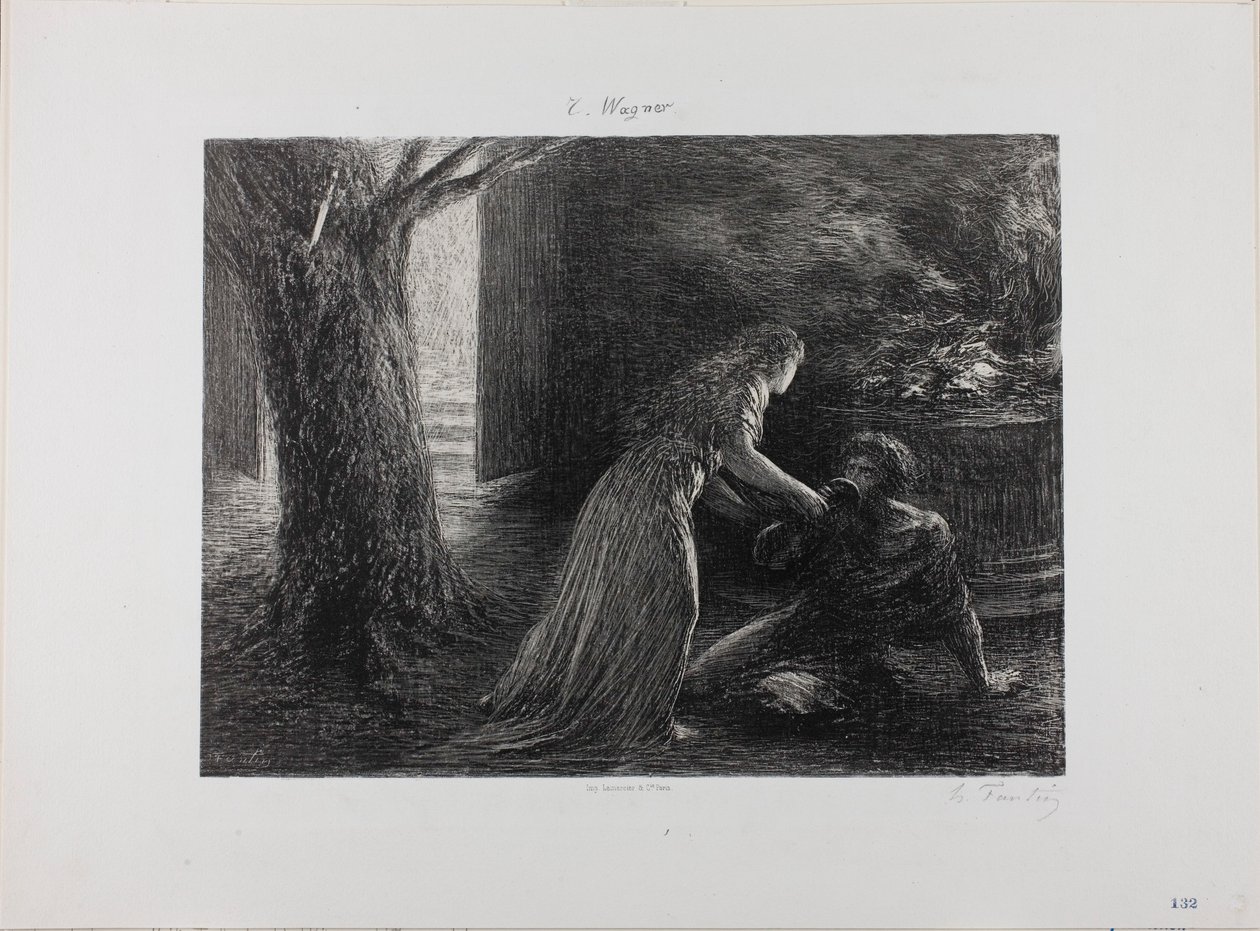 A Valkűr debütálása alkotó: Henri Fantin-Latour