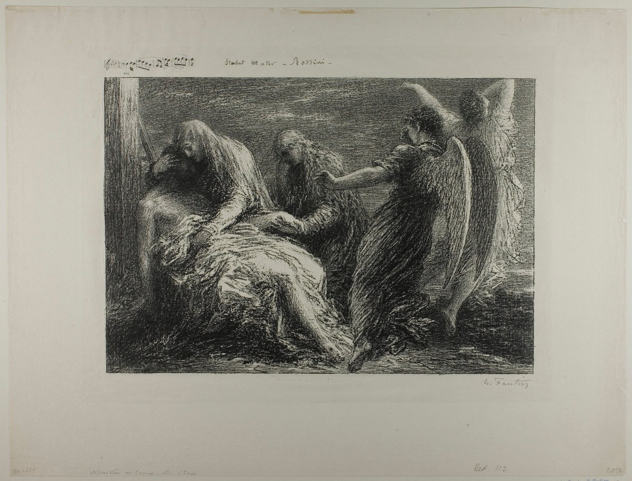 Lerakás a keresztről alkotó: Henri Fantin-Latour
