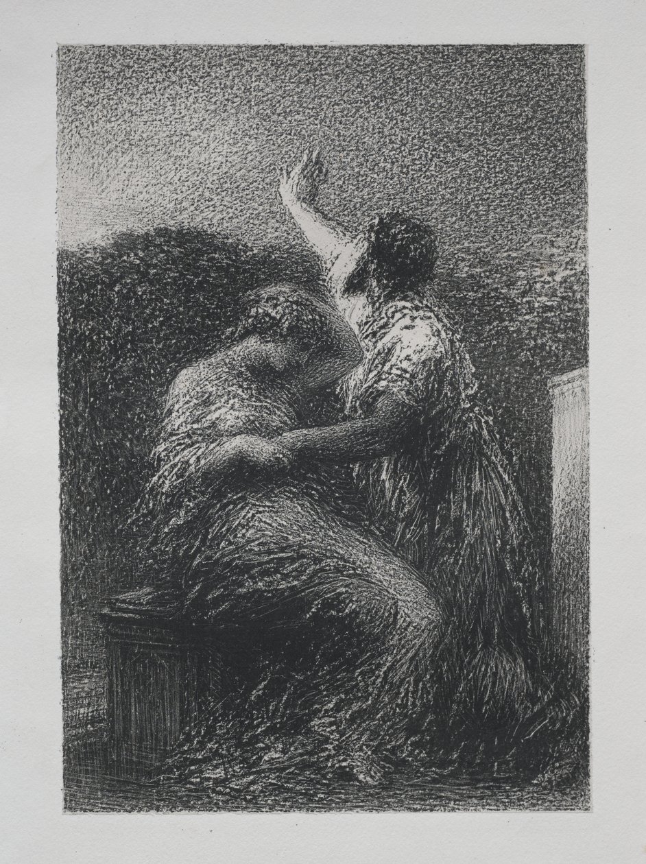 A mágus Baltajar és Fatime alkotó: Henri Fantin-Latour