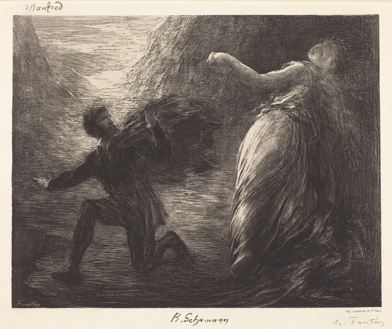 Manfréd és Asztarté - 1. tábla alkotó: Henri Fantin-Latour