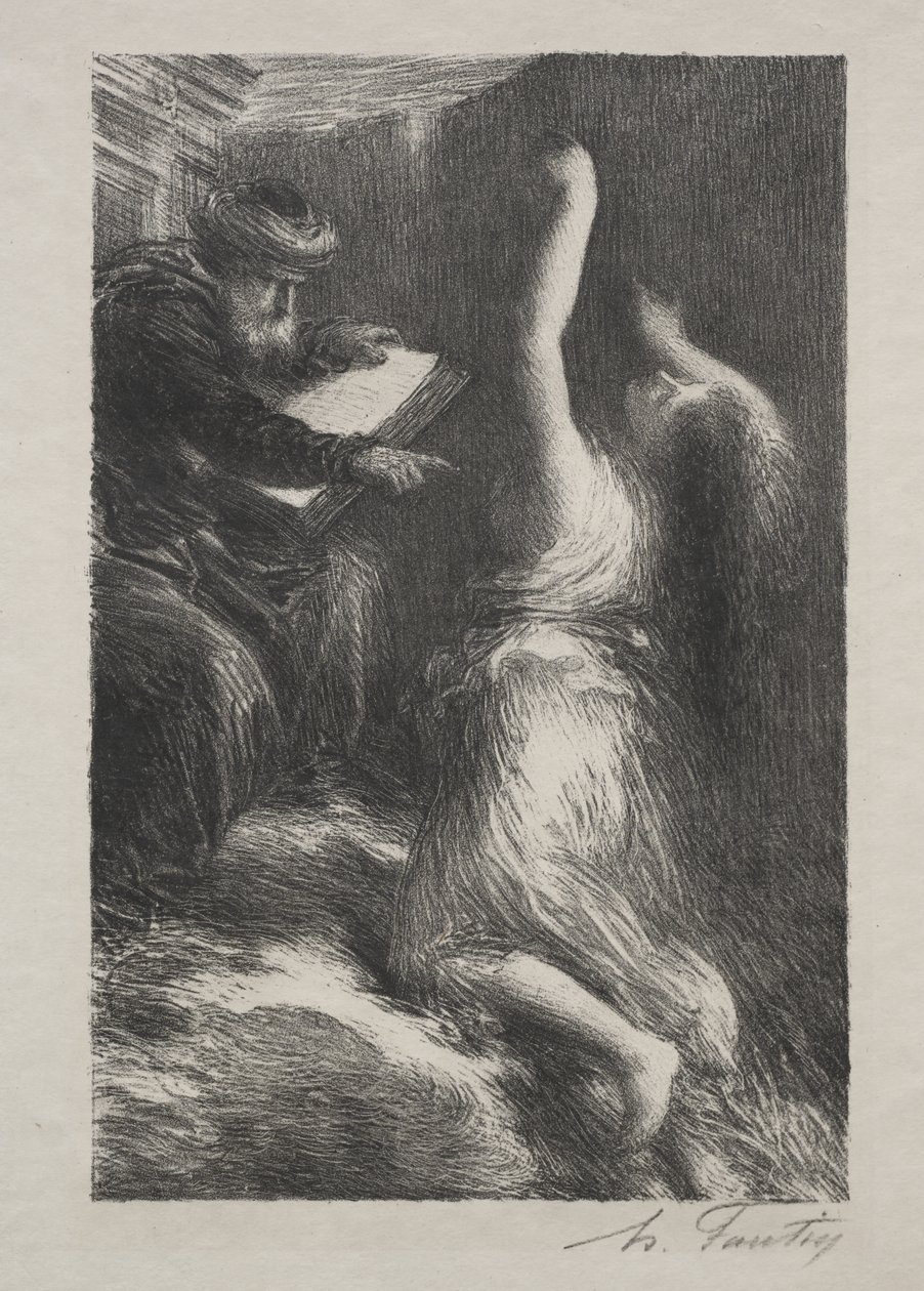 Parsifal, II. felvonás: Kundry felidézése alkotó: Henri Fantin-Latour