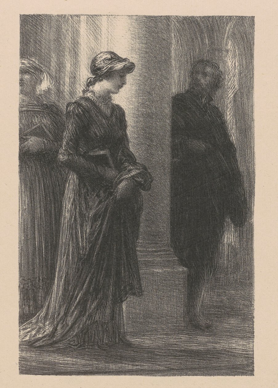 Richard Wagner és zsenialitása a „Rheingold” jelenetei alapján alkotó: Henri Fantin-Latour