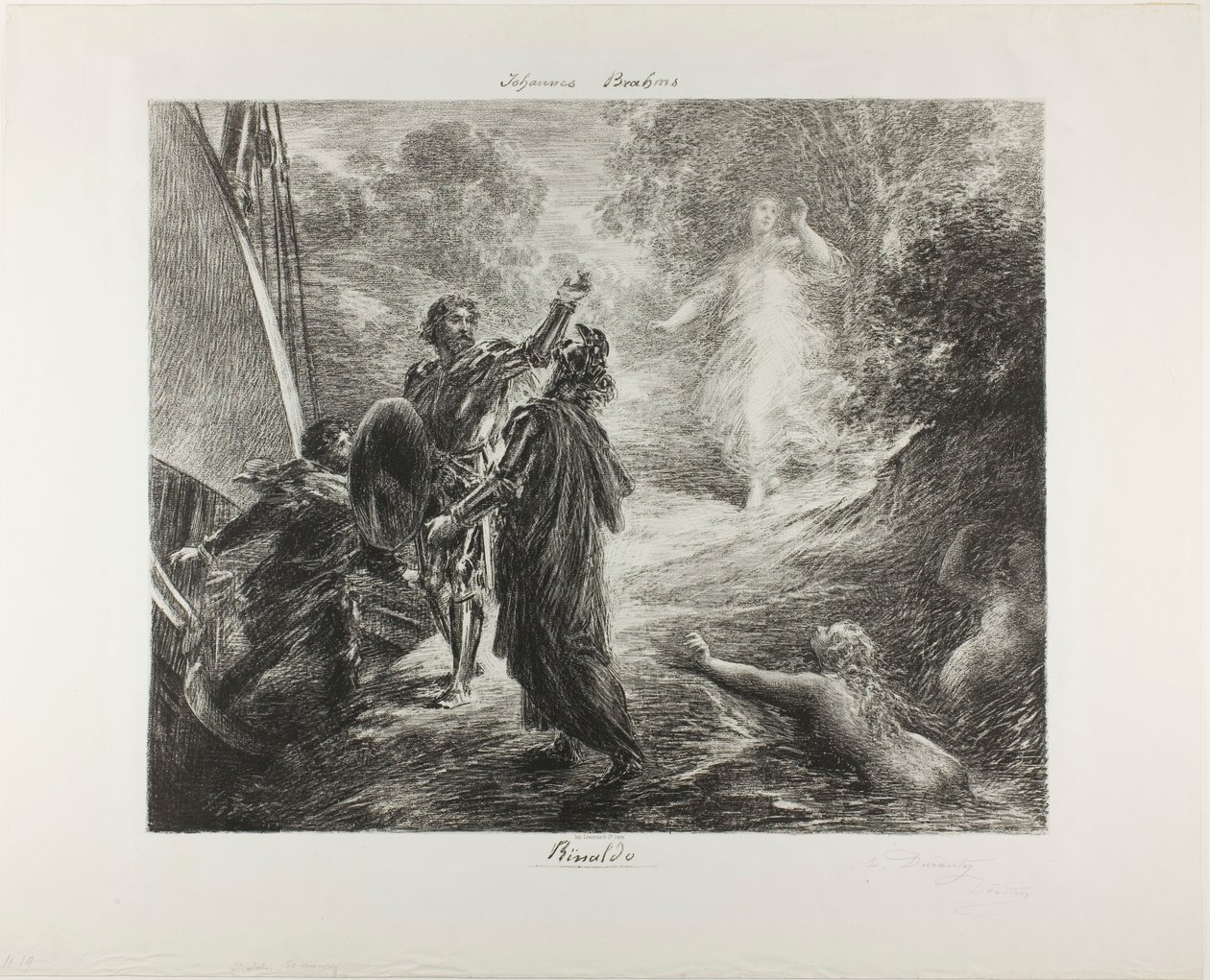 Rinaldo alkotó: Henri Fantin-Latour