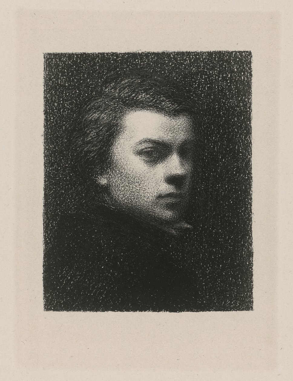 Önarckép 17 évesen alkotó: Henri Fantin-Latour