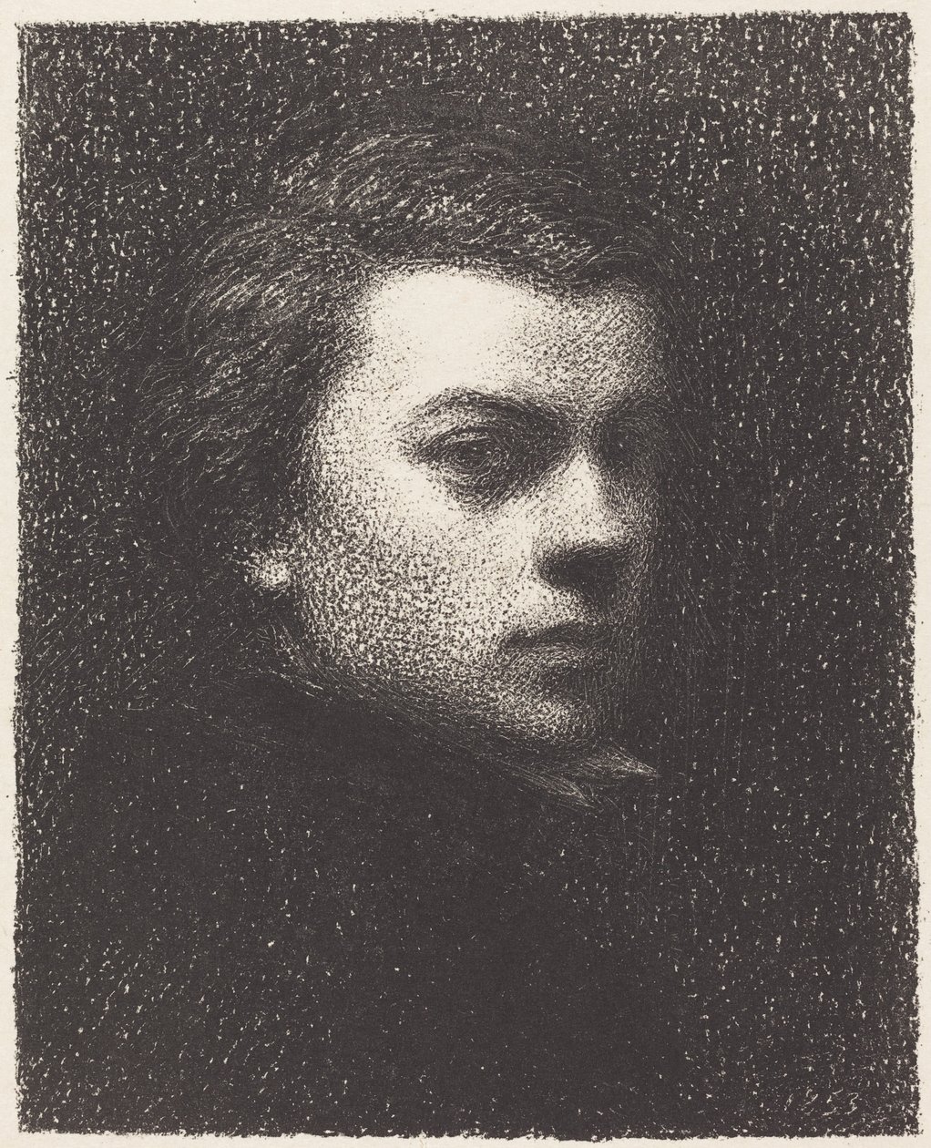 Önarckép tizenhét évesen alkotó: Henri Fantin-Latour