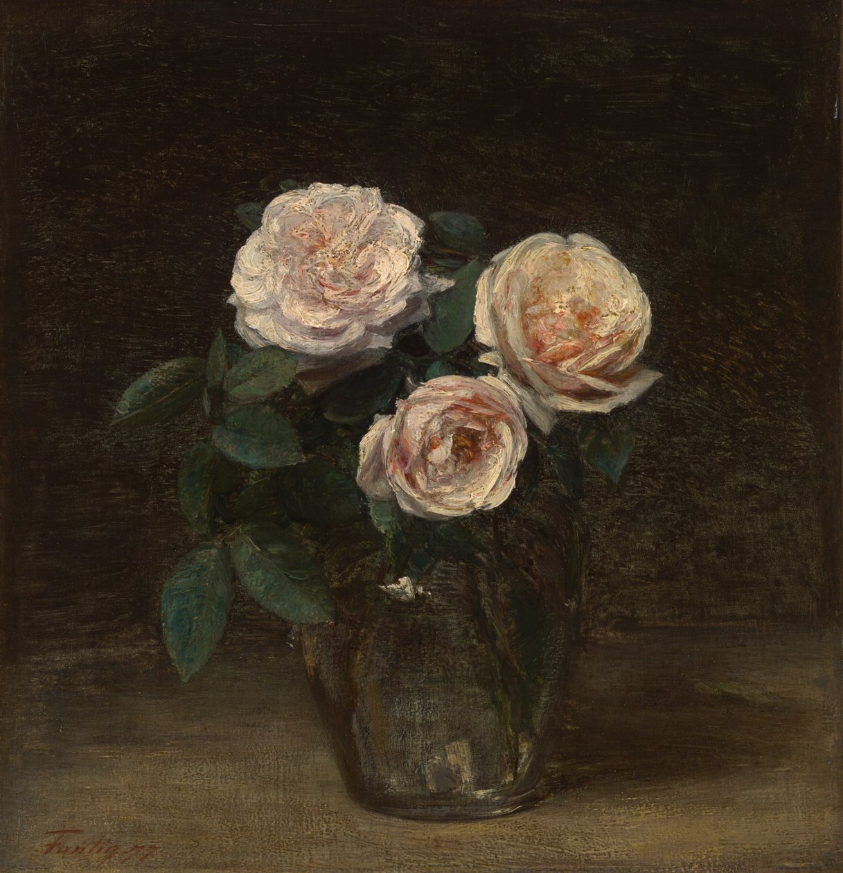 Csendélet rózsákkal alkotó: Henri Fantin-Latour