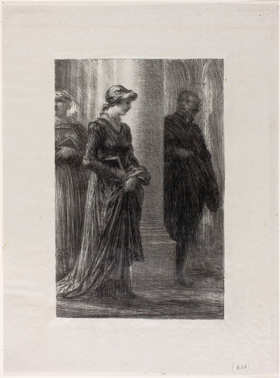 The Mastersingers of Nuremberg, I. felvonás: Walther és Eva találkoznak alkotó: Henri Fantin-Latour