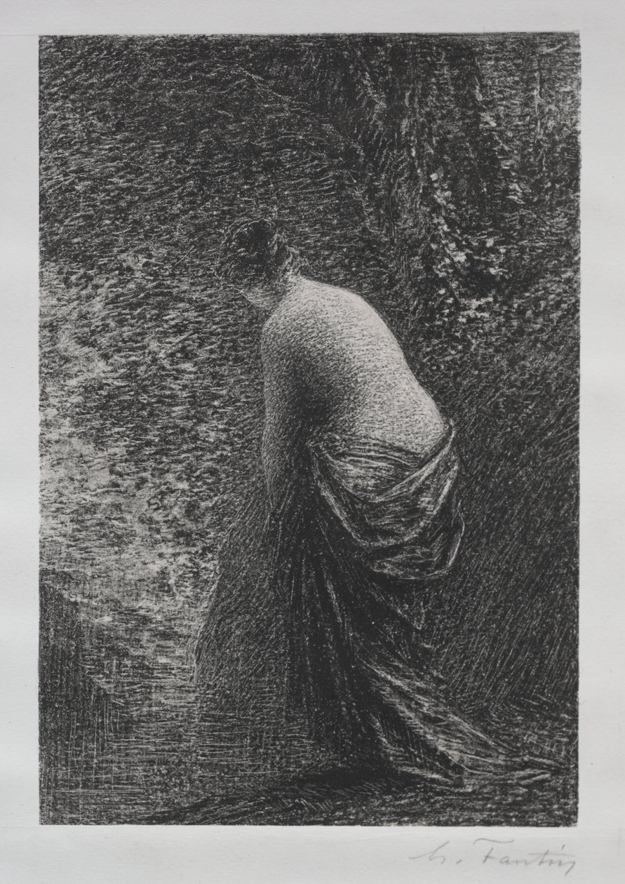 Fürdős állva alkotó: Ignace Henri Jean Fantin Latour