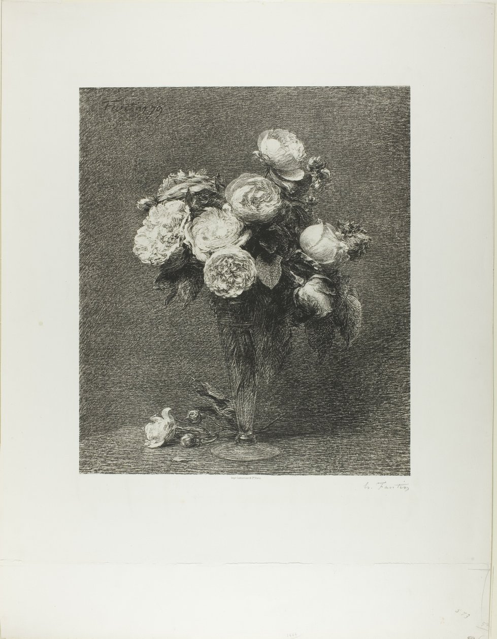 Rózsacsokor alkotó: Henri Fantin Latour