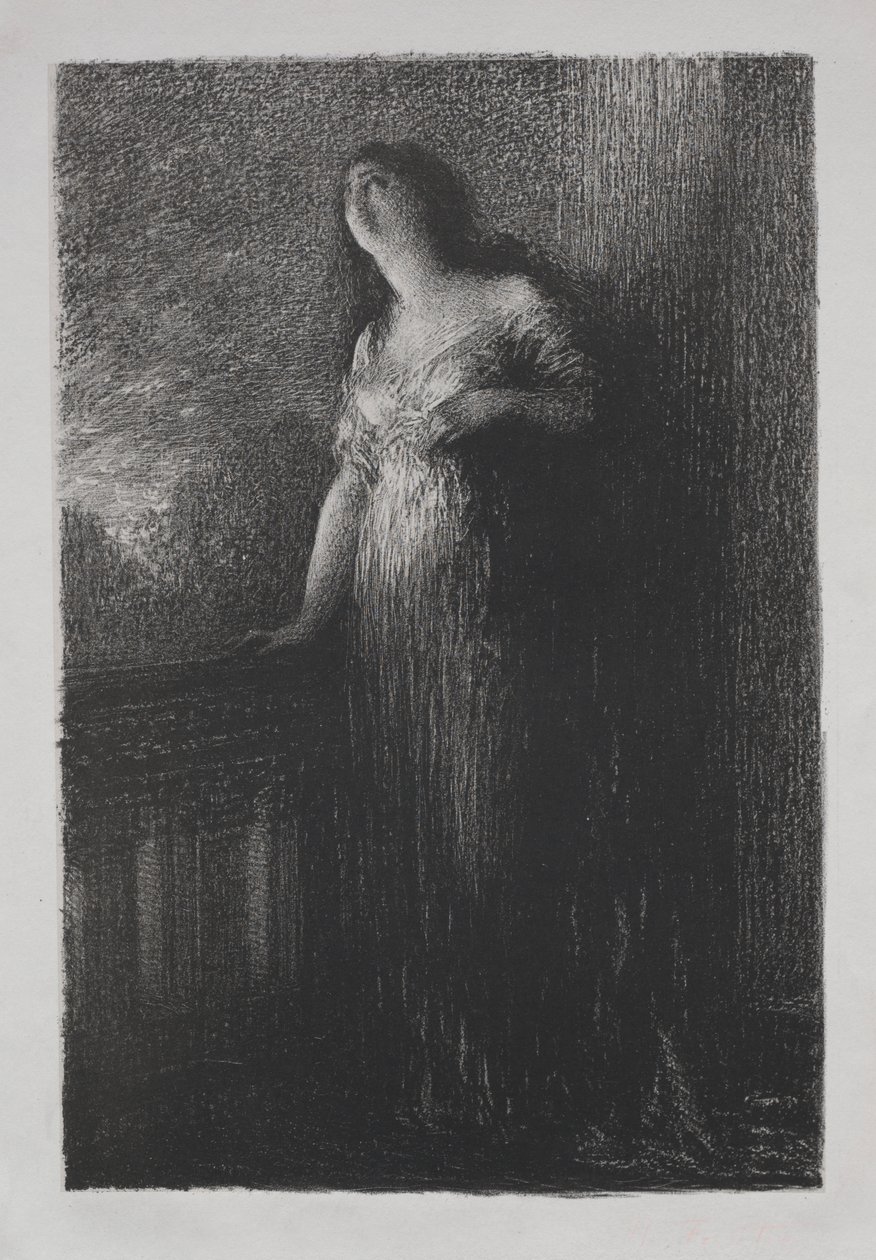 Bízva az éjszakában alkotó: Ignace Henri Jean Fantin Latour