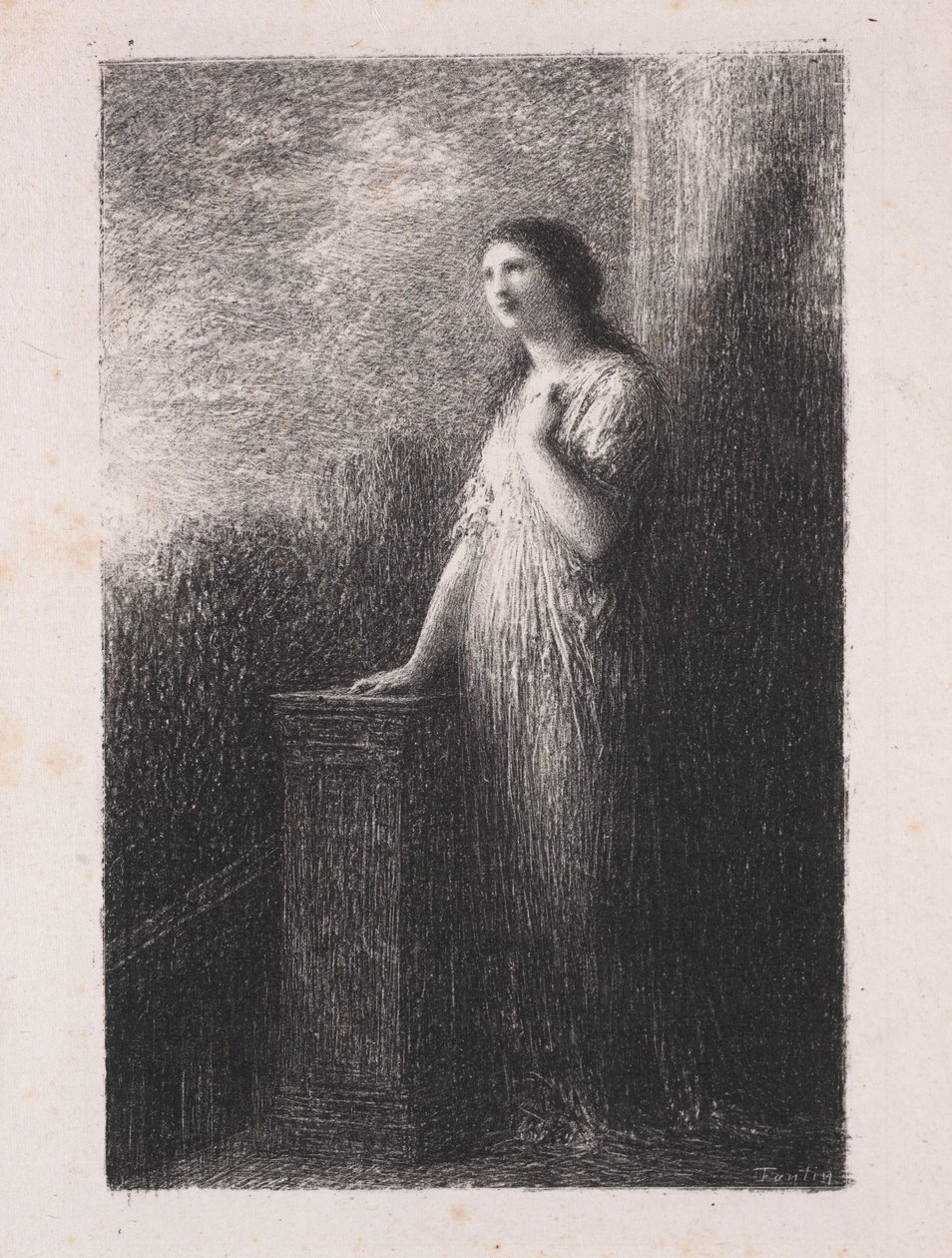 Bízva az éjszakában alkotó: Ignace Henri Jean Fantin Latour