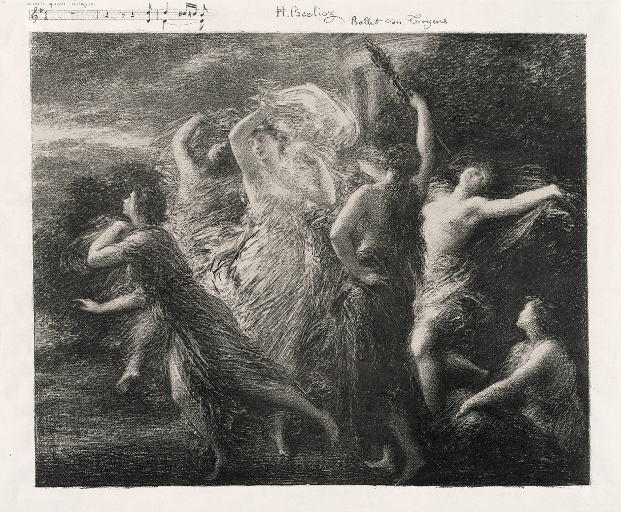 A trójaiak tánca alkotó: Ignace Henri Jean Fantin Latour