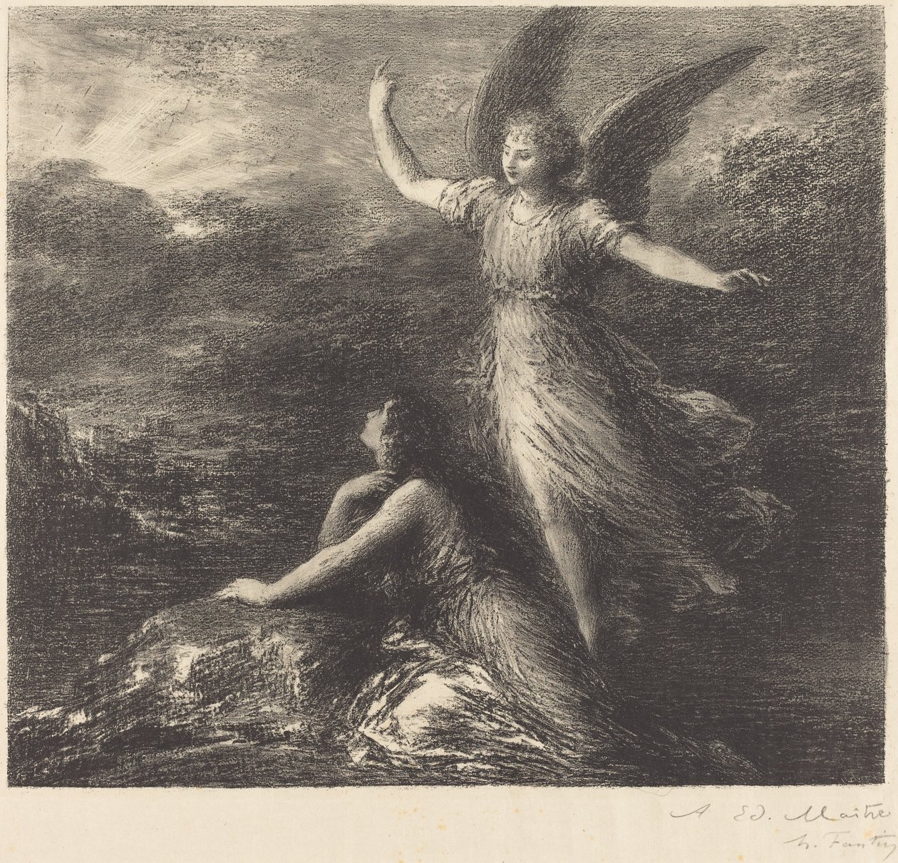 Debütálás a "Paradise and the Peri"-ből (2. lemez) alkotó: Ignace Henri Jean Fantin Latour