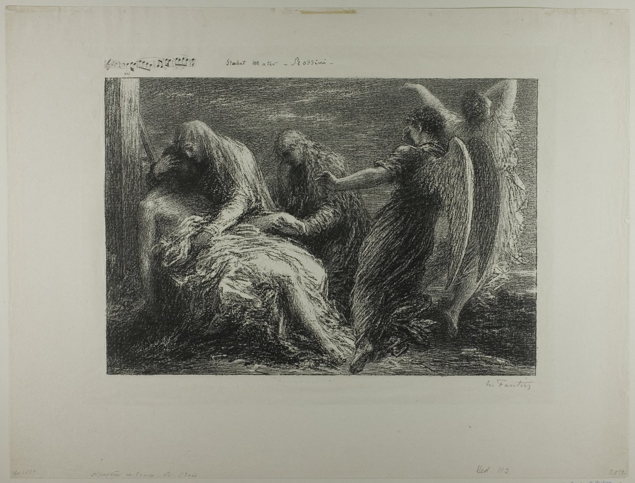 Lerakás a keresztről alkotó: Ignace Henri Jean Fantin Latour