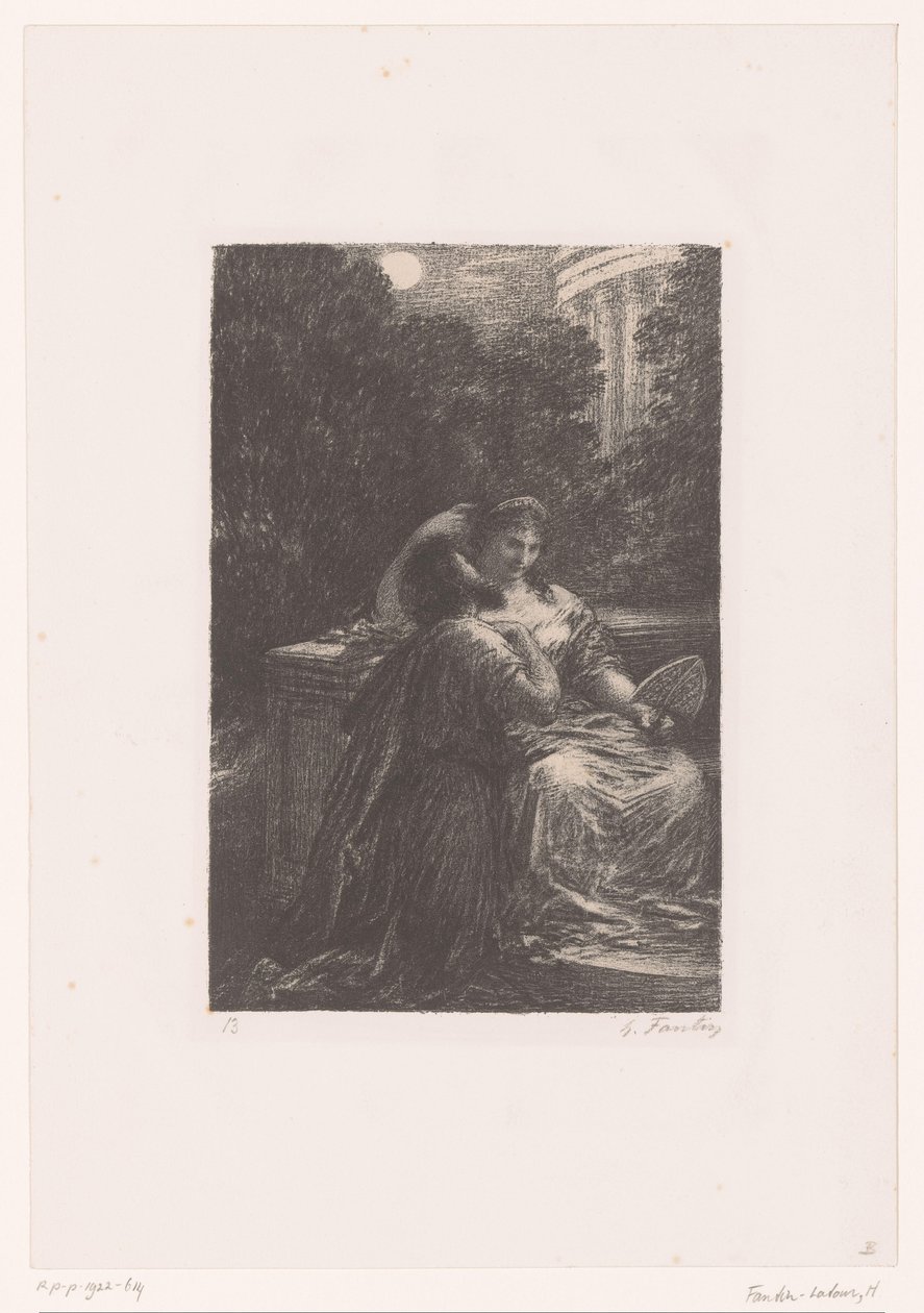 Dido és Aeneas a holdfényben Les Troyens a Karthágó. törvény III. Duo d