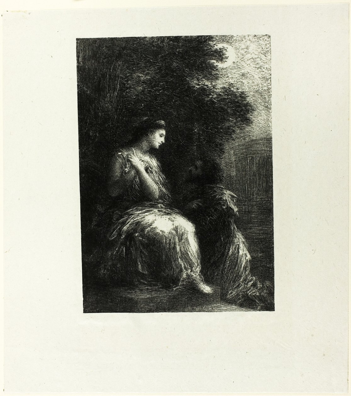 A trójaiak duettje, hetedik lemez alkotó: Ignace Henri Jean Fantin Latour