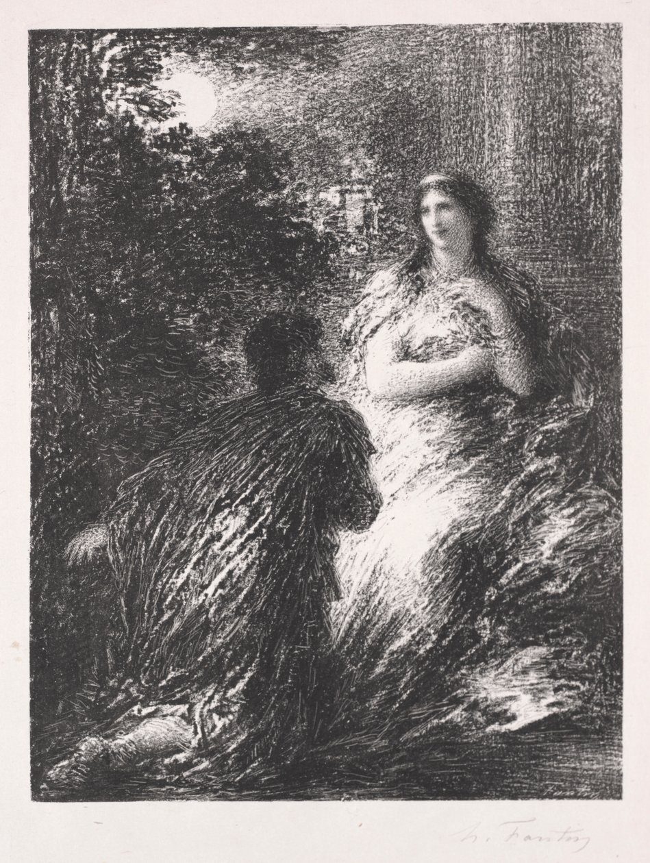 A trójaiak duója alkotó: Ignace Henri Jean Fantin Latour