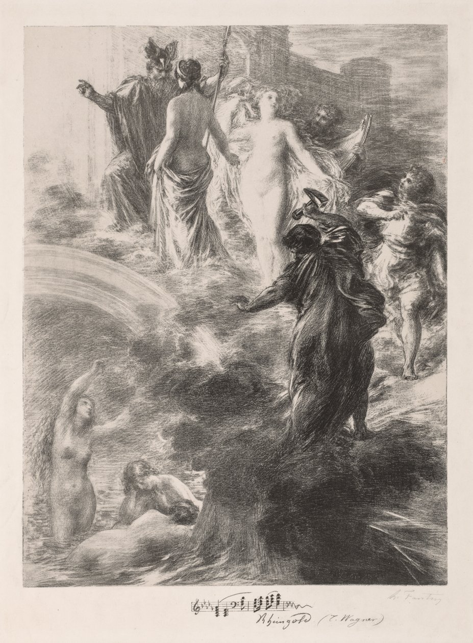 A Rajna arany fináléja, 1877. alkotó: Ignace Henri Jean Fantin Latour