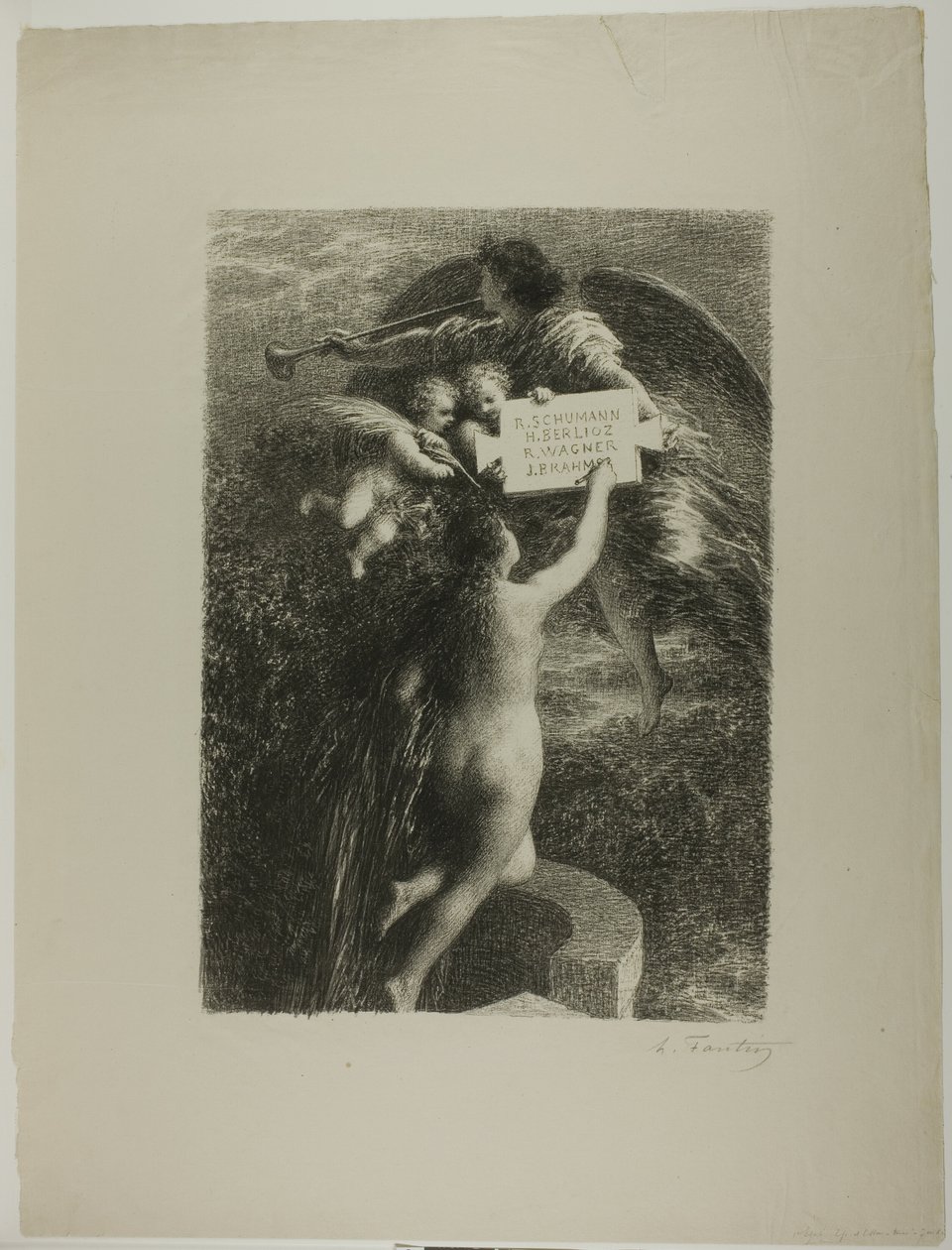 Előlap: Igazság alkotó: Ignace Henri Jean Fantin Latour