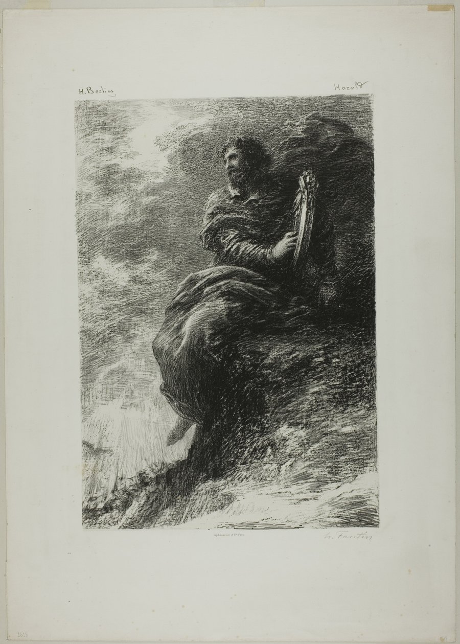 Harold: A hegyekben alkotó: Ignace Henri Jean Fantin Latour
