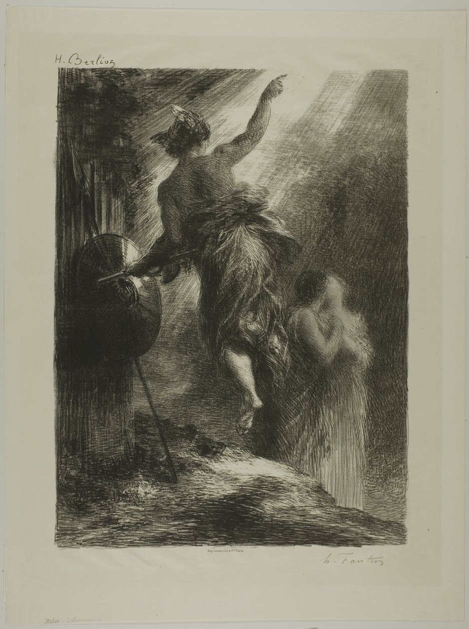 Olaszország! alkotó: Ignace Henri Jean Fantin Latour