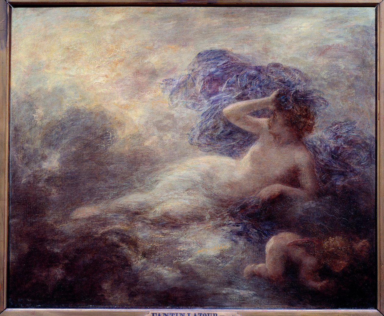 Éjszakai festmény, Henri Fantin Latour (Fantin-Latour alkotó: Ignace Henri Jean Fantin Latour