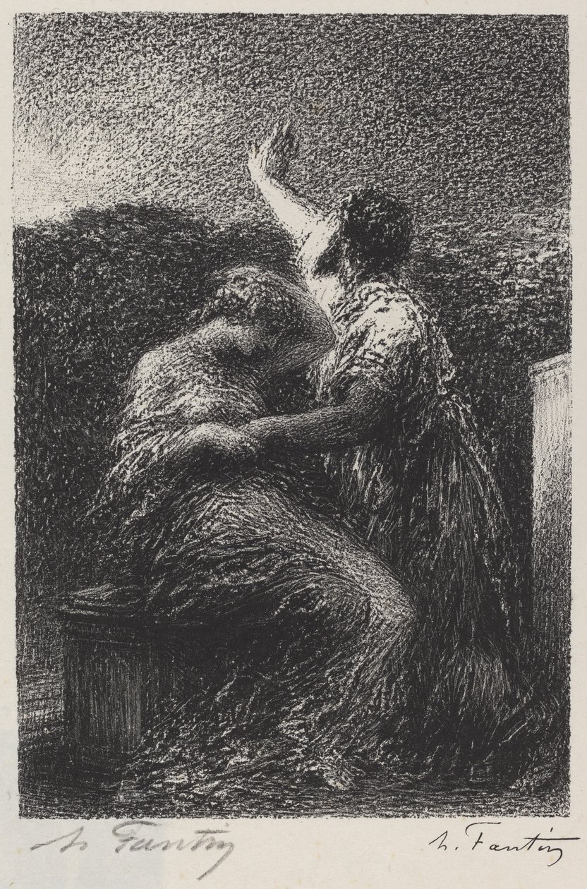 Baltazár mágus és Fatima alkotó: Ignace Henri Jean Fantin Latour
