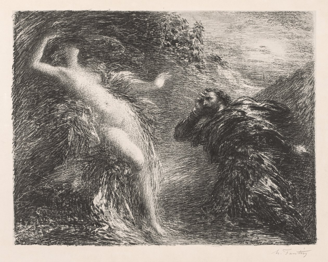 Manfred és Astarte alkotó: Ignace Henri Jean Fantin Latour