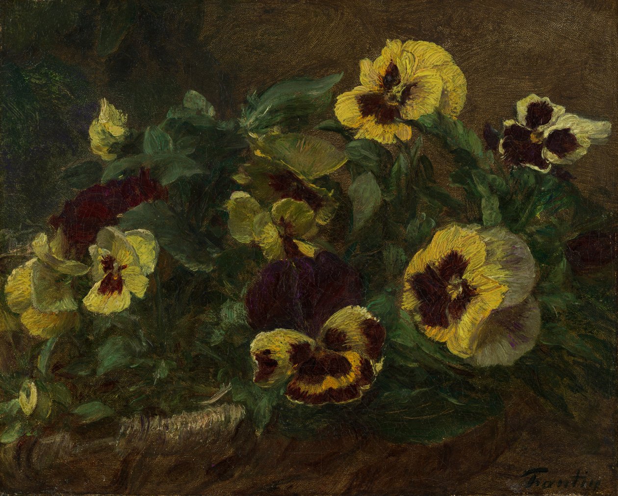Árvácskák, 1903. alkotó: Ignace Henri Jean Fantin Latour