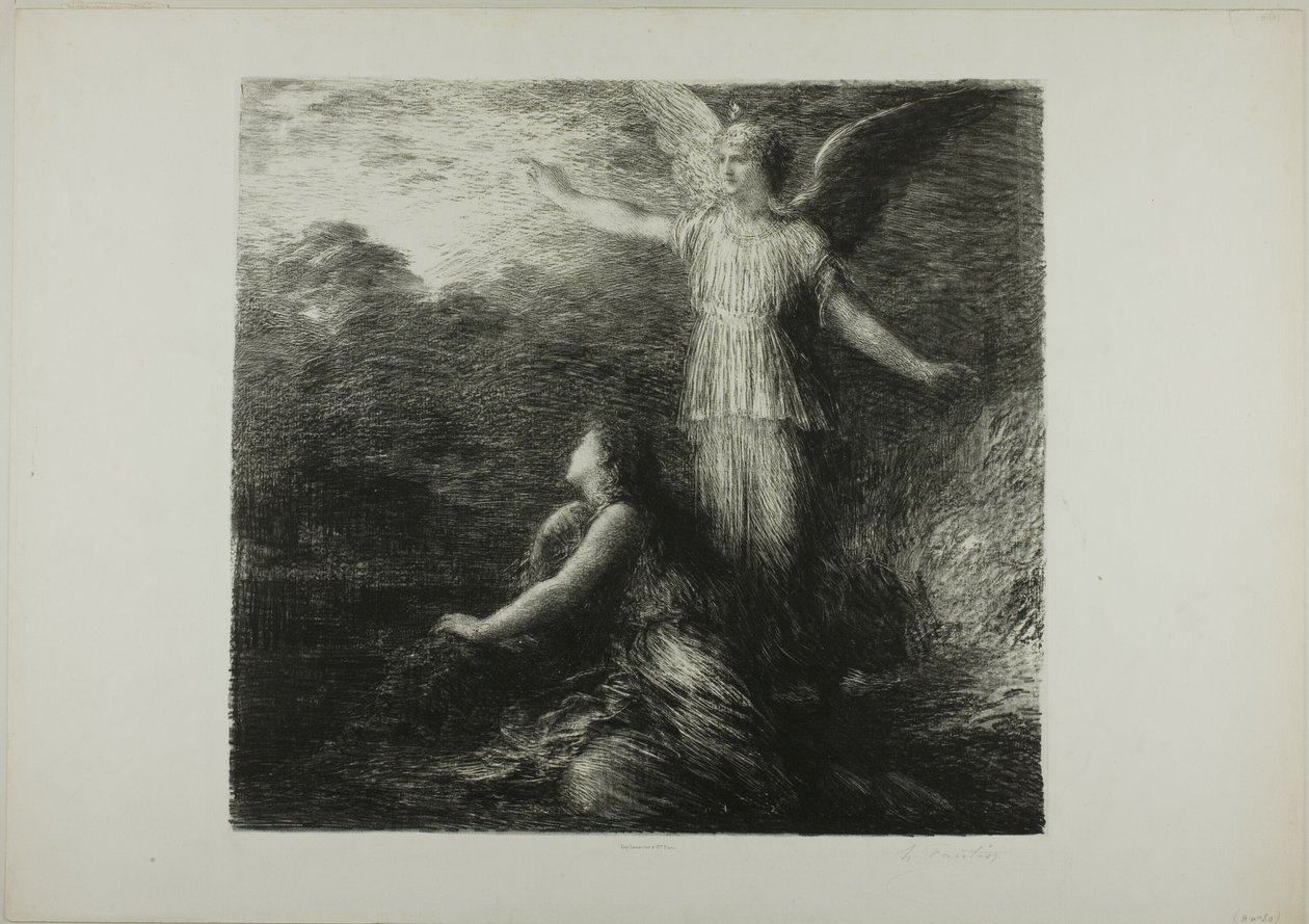 Paradicsom és a periódus (Megnyitás), első lemez alkotó: Ignace Henri Jean Fantin Latour