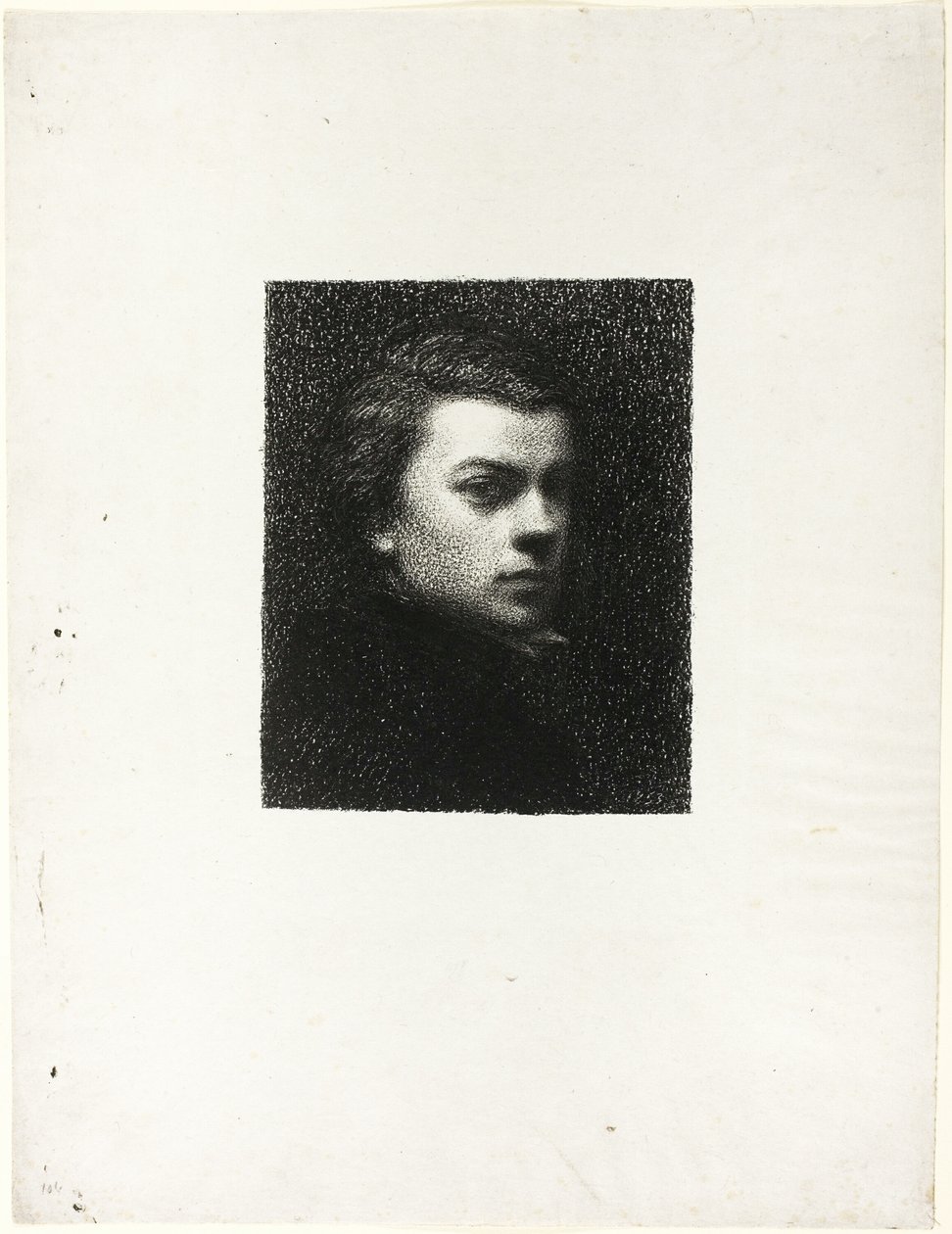 A tizenhét éves művész portréja alkotó: Ignace Henri Jean Fantin Latour