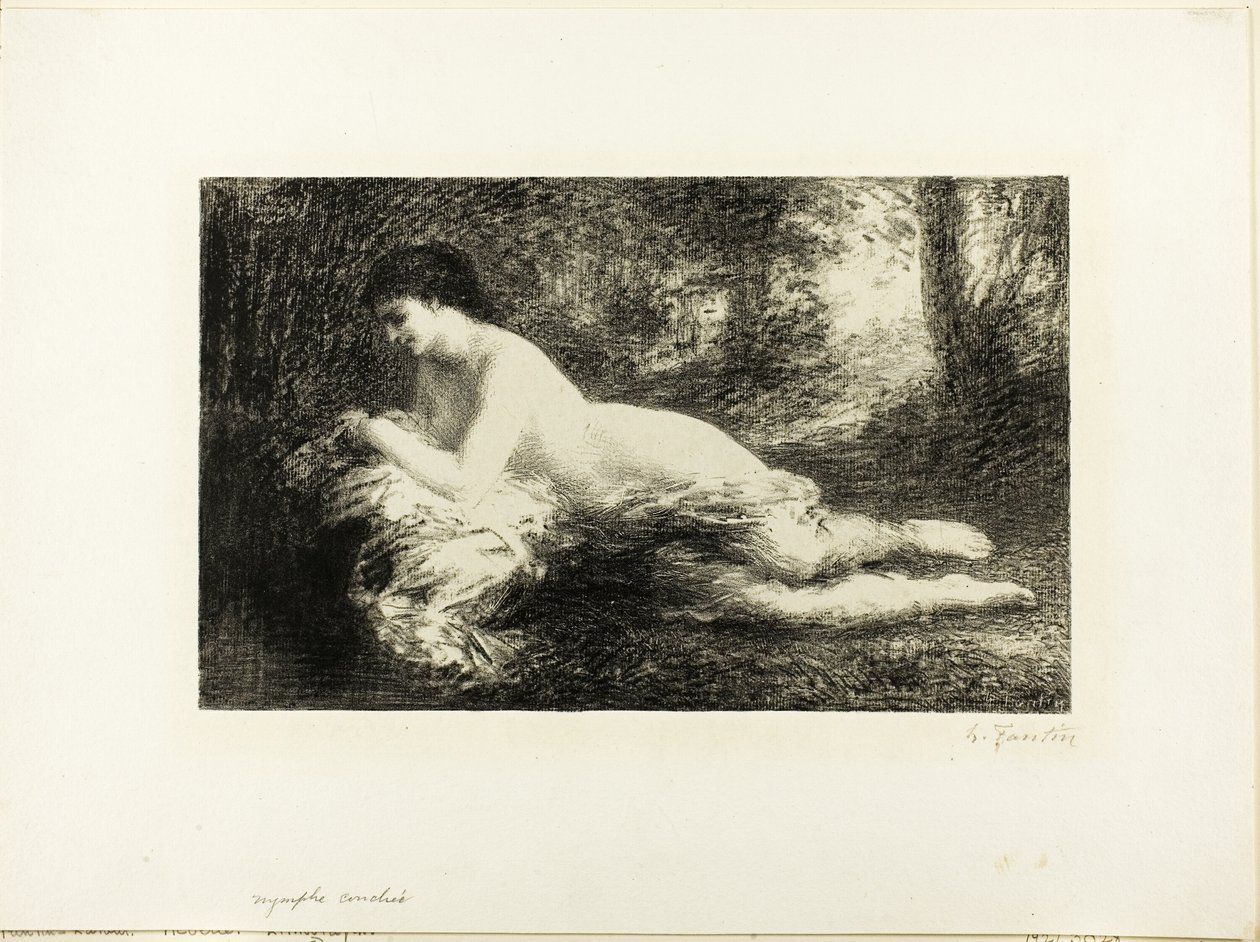 Álmodozás alkotó: Ignace Henri Jean Fantin Latour