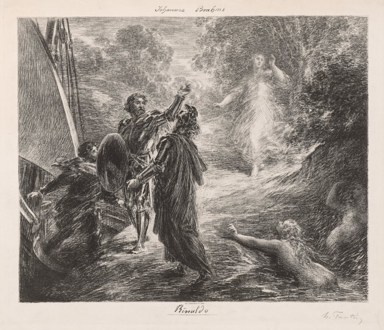 Rinaldo alkotó: Ignace Henri Jean Fantin Latour
