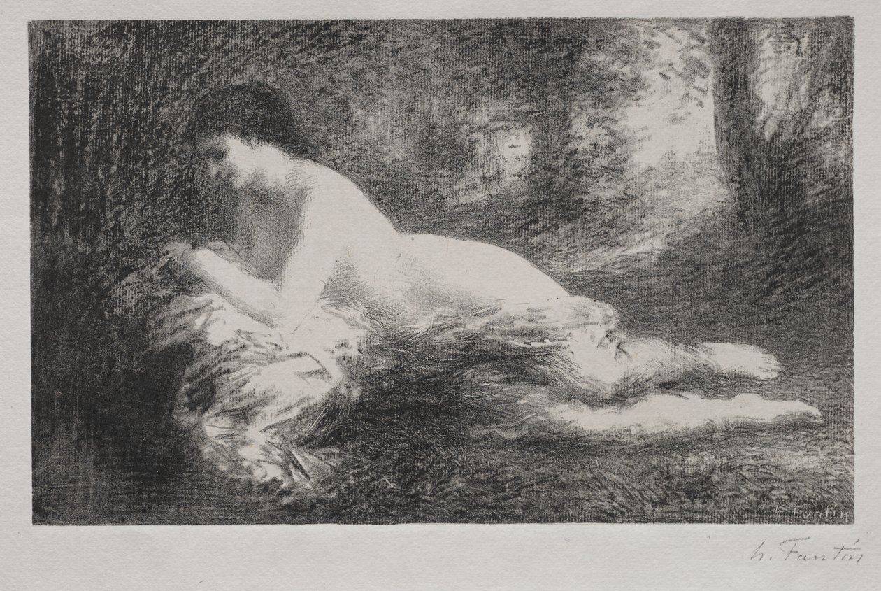 Álmodozás alkotó: Ignace Henri Jean Fantin Latour