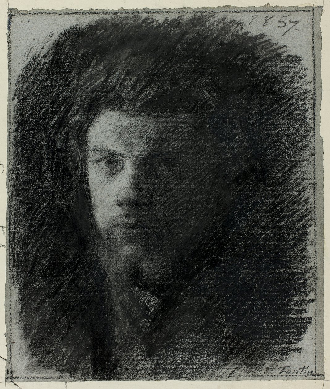 Önarckép alkotó: Ignace Henri Jean Fantin Latour