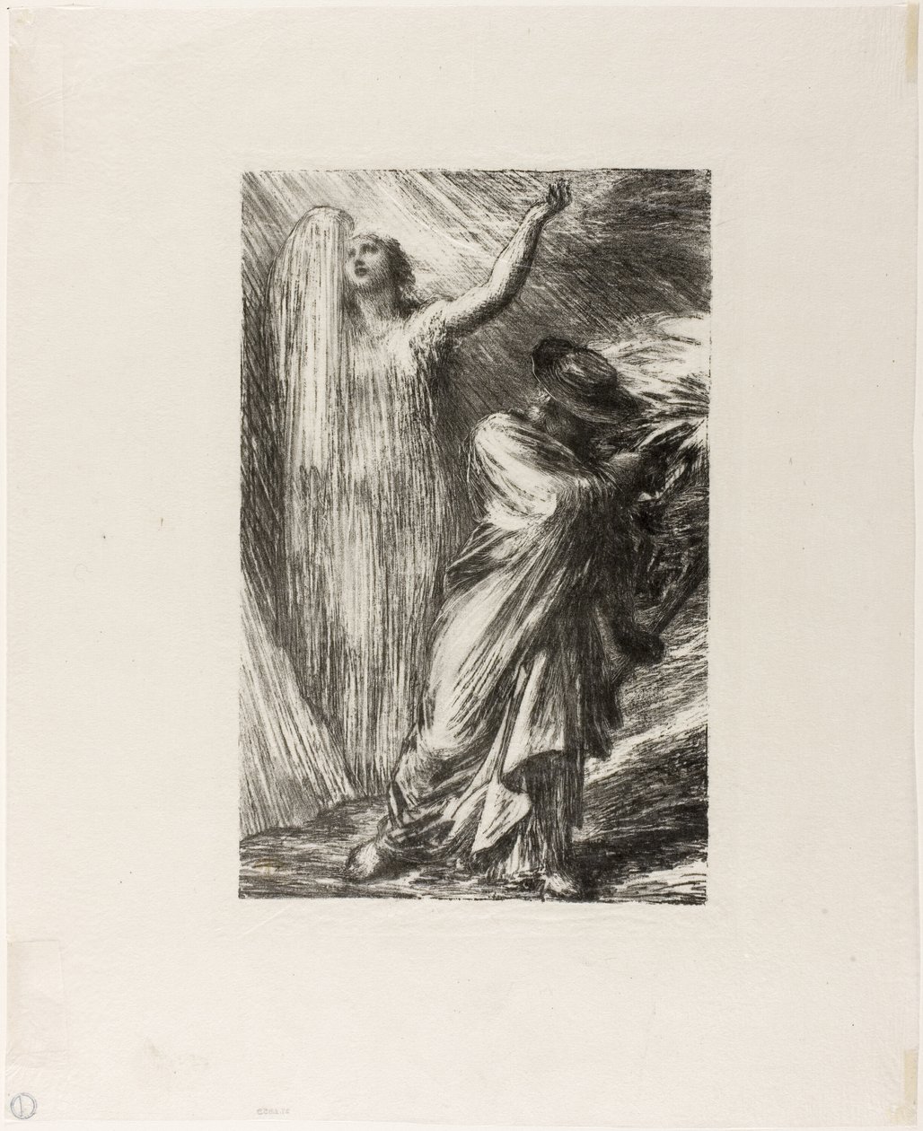 Siegfried: III. felvonás, Erda megidézése alkotó: Ignace Henri Jean Fantin Latour