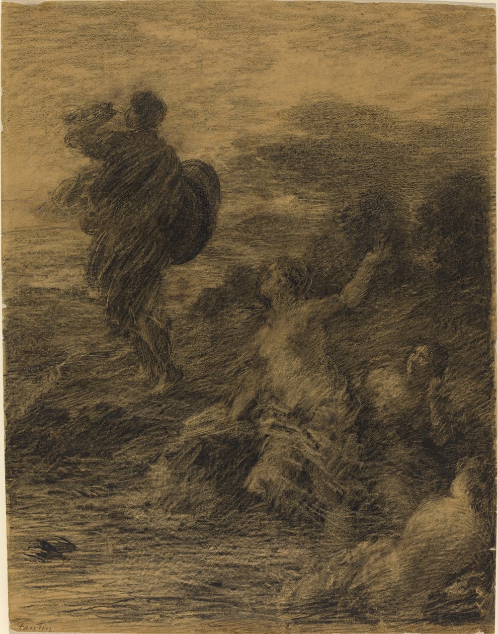 Siegfried és a rajnai lányok alkotó: Ignace Henri Jean Fantin Latour