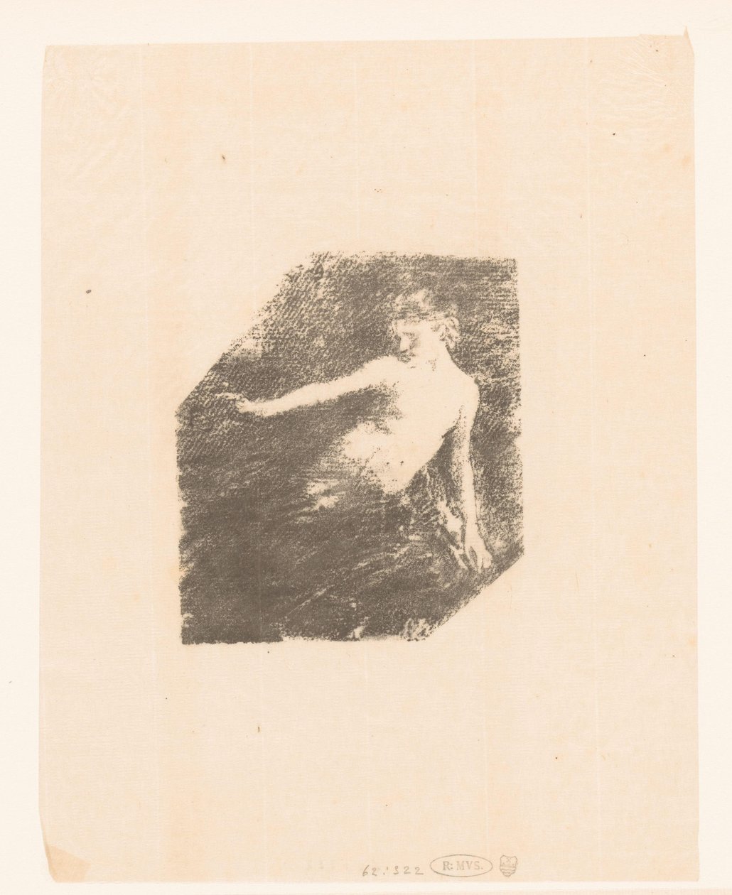 Tanulmány egy meztelen nőről alkotó: Ignace Henri Jean Fantin Latour