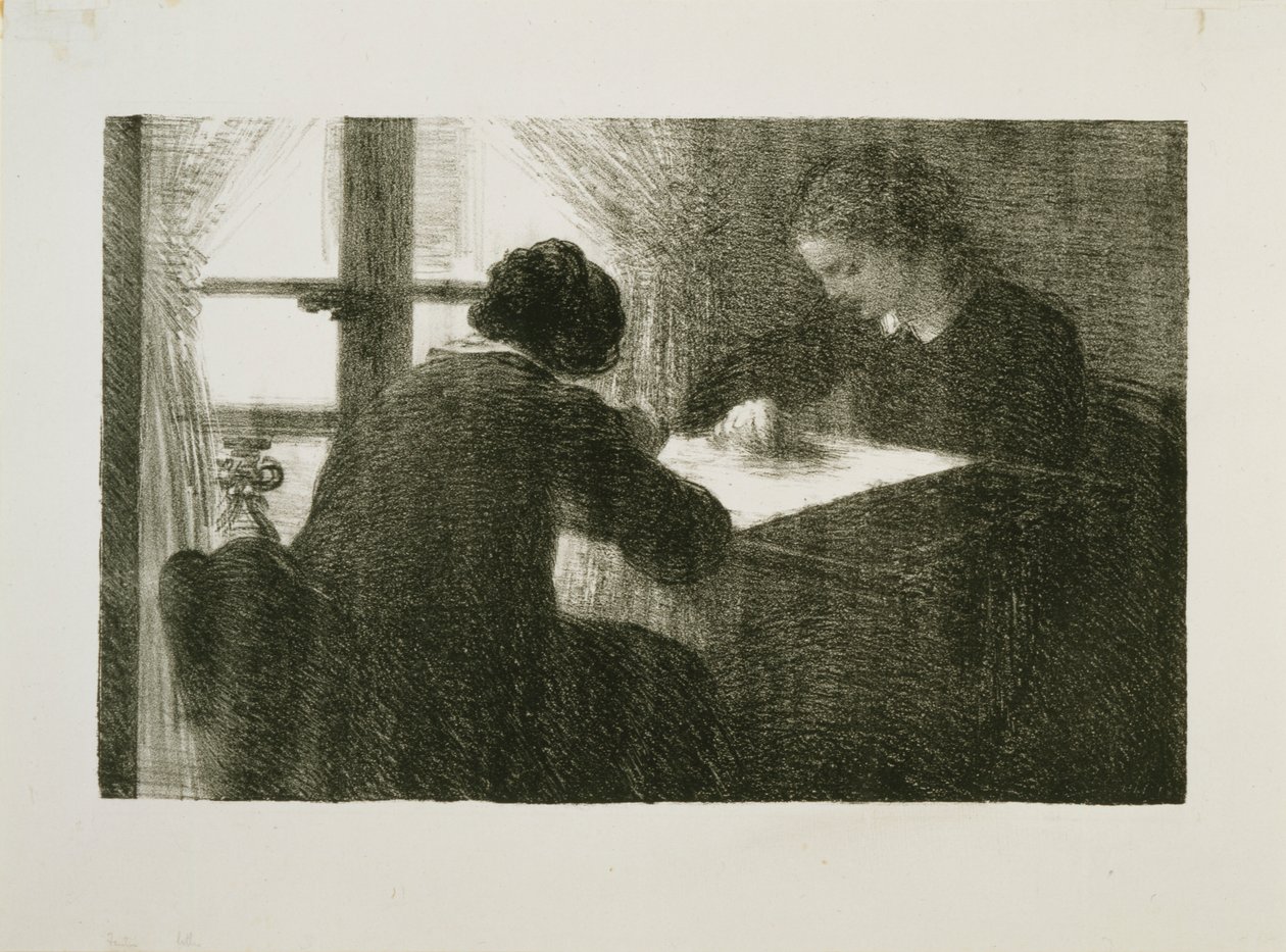 A hímzők, 2. sz alkotó: Ignace Henri Jean Fantin Latour