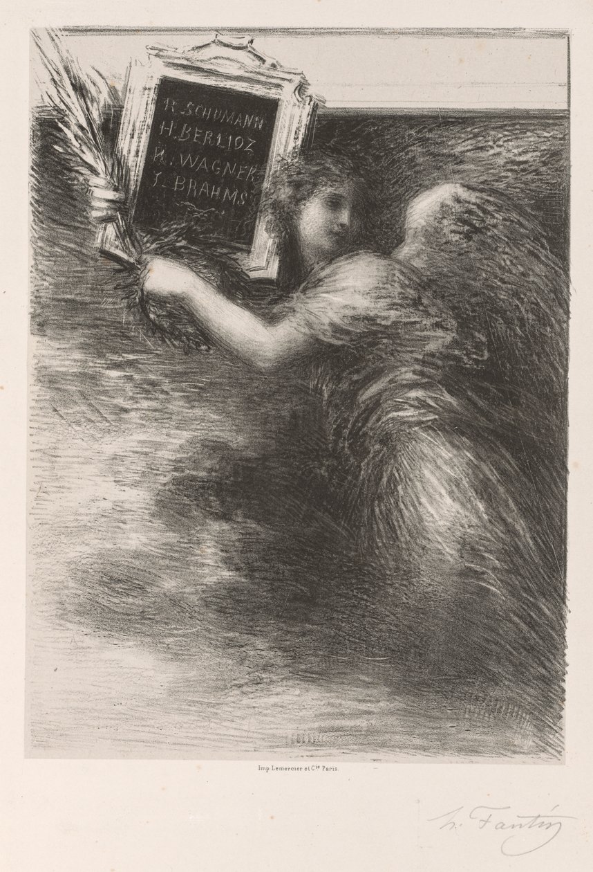 A zene géniusza alkotó: Ignace Henri Jean Fantin Latour