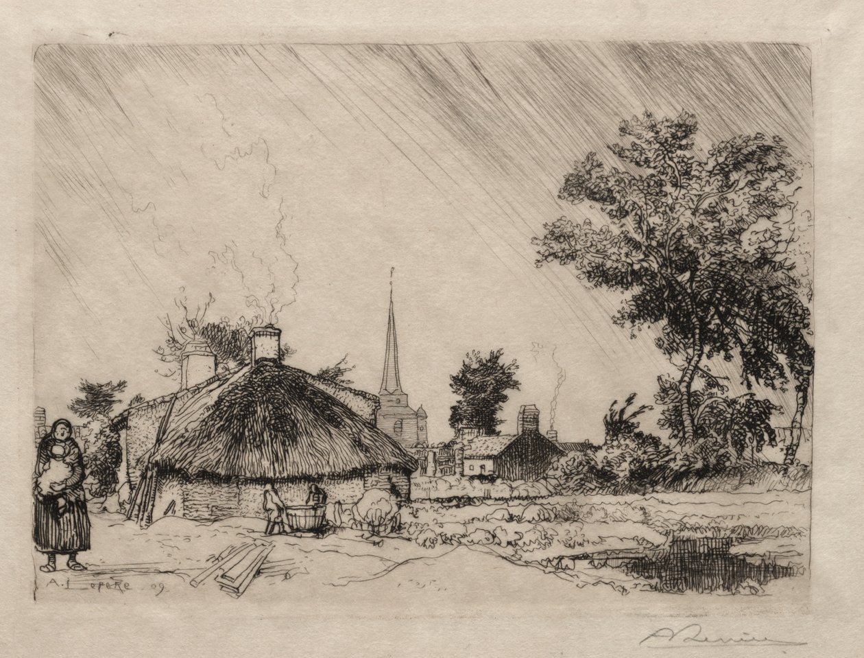 A zuhany: St. Jean-de-Monte alkotó: Ignace Henri Jean Fantin Latour
