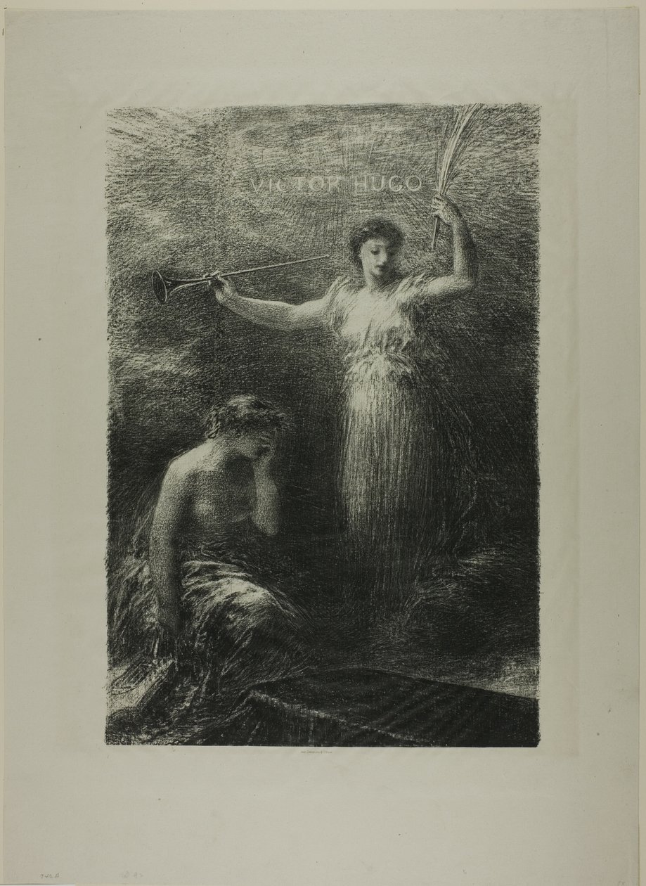 Victor Hugónak alkotó: Ignace Henri Jean Fantin Latour