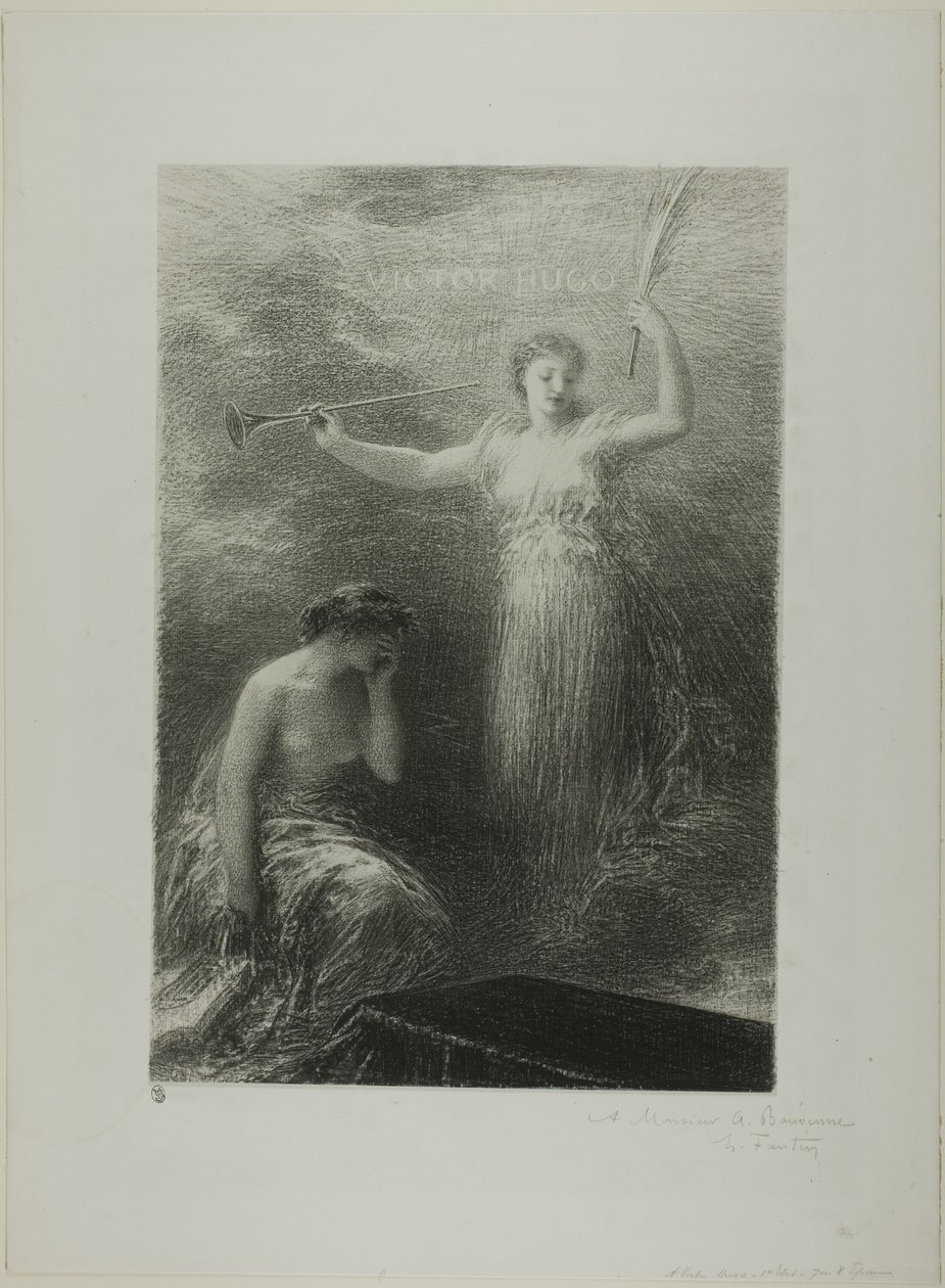 Victor Hugónak alkotó: Ignace Henri Jean Fantin Latour