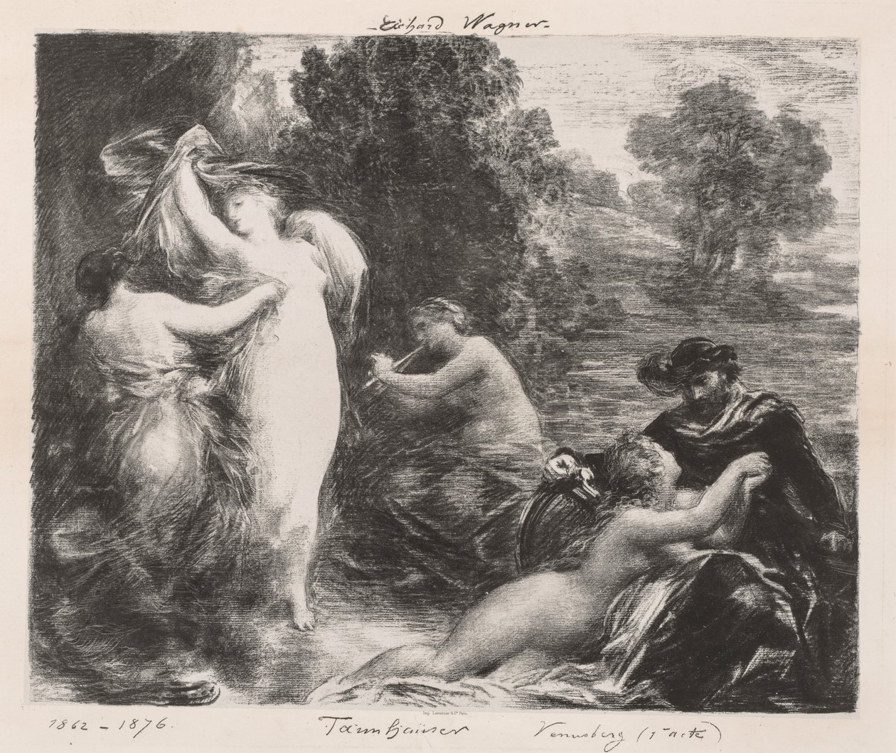 Venusberg alkotó: Ignace Henri Jean Fantin Latour