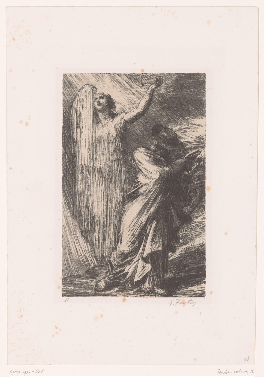 Wotan megidézi Erda földistennőt Siegfried. törvény III. Evocation d