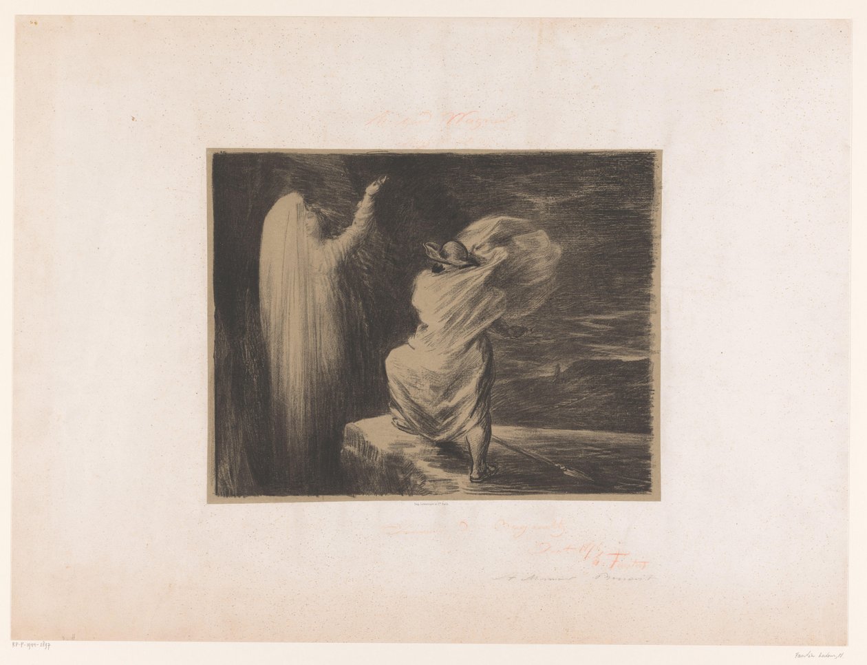 Wotan megidézi Erda földistennőt Siegfried. törvény III. Evocation d