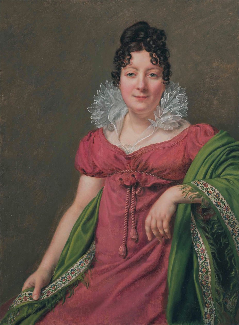 Marie Thérèse Étiennette Bourgoin, írta Henri-François Riesener alkotó: Henri Francois Riesener